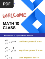 Week 6 Division of Polynomials