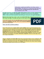 Collocations - Towns and Cities