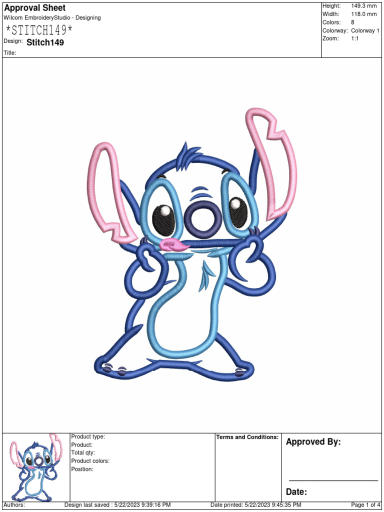 Stitch Print PDF