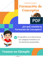 Formación de Conceptos