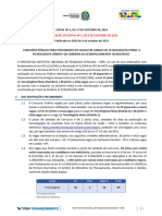 Edital Retificado - Tecnologista 18.10.2023