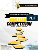 Proposal Sponsorship Brilliant Competition XV