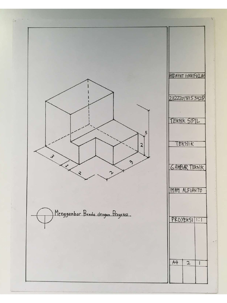 Proyeksi Isometri Pdf