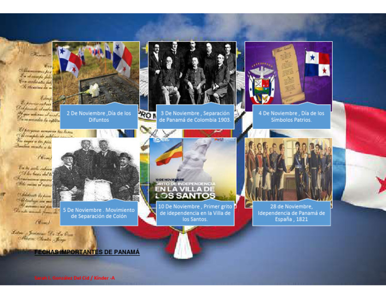 Fechas Importantes de Panamá PDF