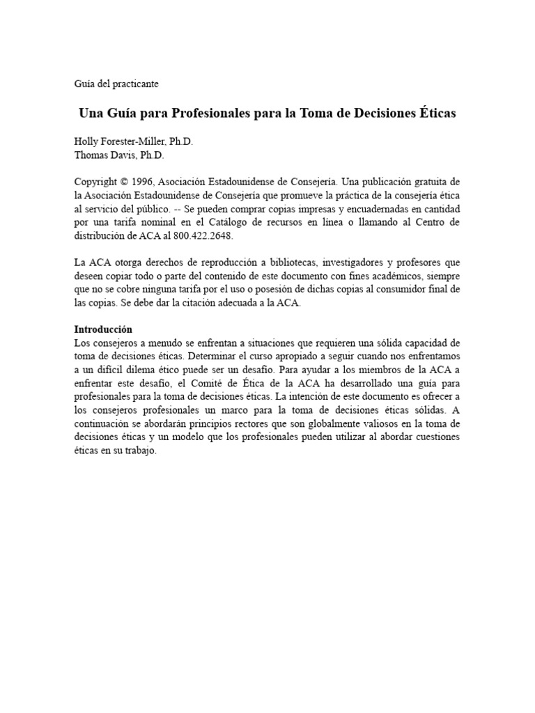Kitchener - S - Principles FI - PDF TRADUCIDO | PDF | Toma de ...