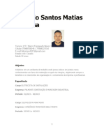 Curriculo de FC Fabricio Santos