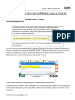 Manual de Uso Sistema Excel Gestión Venta y Stock