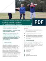 Code of Ethical Conduct