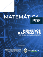 Números Racionales - Secundaria