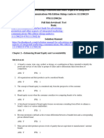 Test Bankfor Advertising Promotion and Other Aspects of Integrated Marketing Communications 9th Edition Shimp Andrews 1111580219