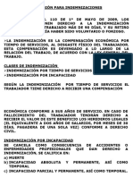 4.-Provisión para Indemnizaciones