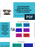 Los Estudios Descriptivos, Correlacionales y Explicativos