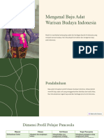 Mengenal Baju Adat Warisan Budaya Indonesia