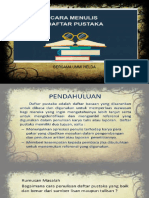 Materi Daftar Pustaka