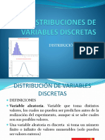 Distribuciones de Variables Discretas