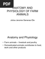 Anatomy and Physiology of Farm Animals