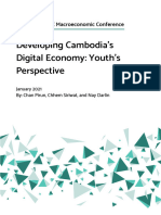 Developing Cambodia's Digital Economy: Youth's Perspective