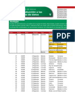 Tablas de Datos V