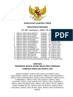 Permakades Pendirian Bumdesma Cempaka Emas Sai Wawai LKD