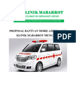 Proposal Bantuan Mobil Ambulance