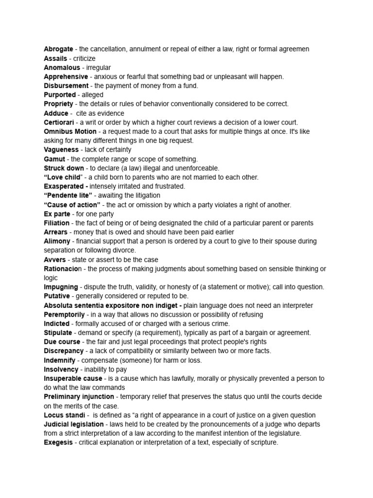 Law Dictionary PDF Justice Crime & Violence