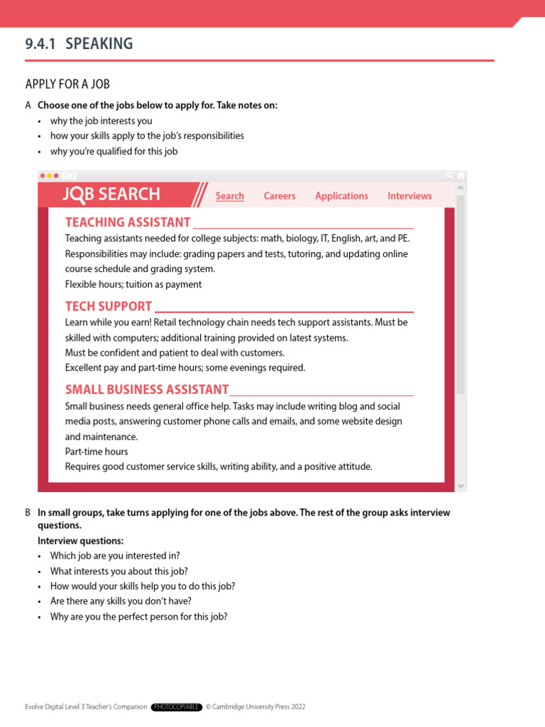 Job Application Guide and Tips | PDF | Computers