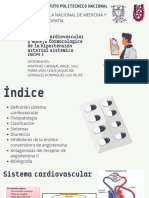 Sistema Cardiovascular y Manejo Farmacologico de La Hipertensión Arterial Sistemica