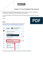 How To Enable Access To Your Facebook Ad Account Focus Digital Marketing