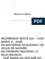 Musica Padre Joaozinho Misterios Da Alegria