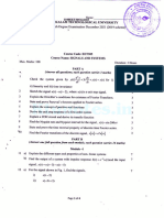 Eet305 Signals and Systems December 2021