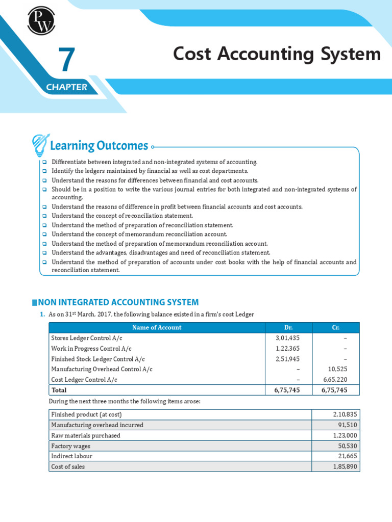 Cost Accounting System Overview | PDF | Cost Of Goods Sold | Cost