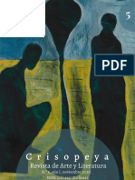 Crisopeya. Revista de Arte y Literatura - N.°5, Año I, 13-20 - Noviembre de 2020 - Medellín, Colombia - en Línea