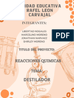 Proyecto de Quimica Destilador Casero