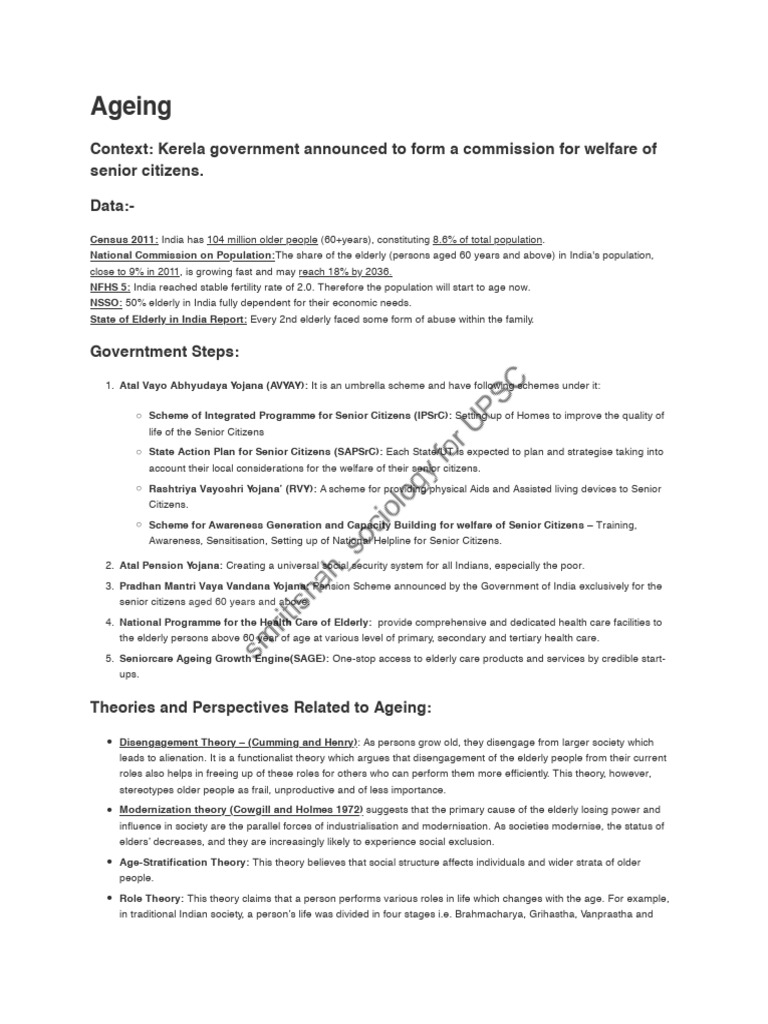 Ageing Watermark | PDF | Old Age | Ageing