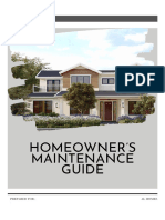 Homeowner's Maintenance Guide