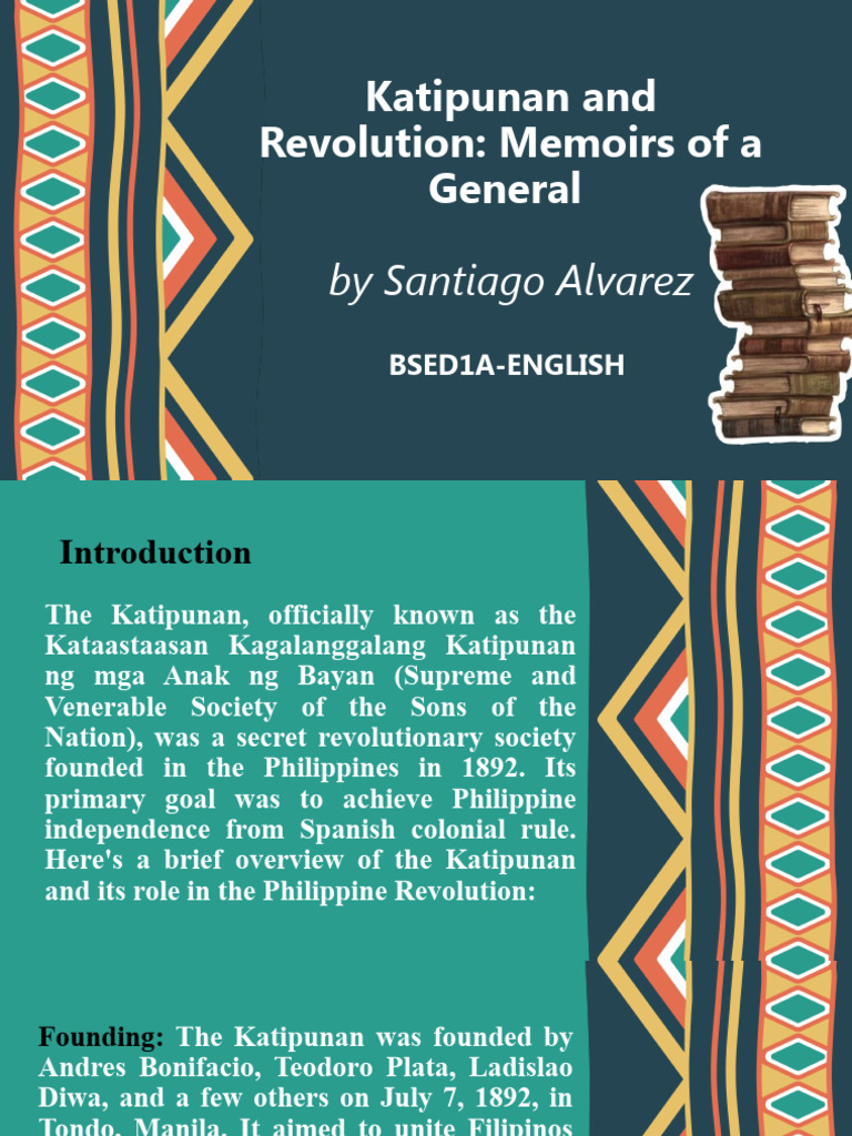 Katipunan and Revolution PDF Independence Spanish East Indies