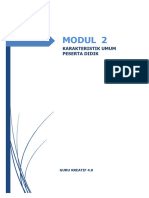 Modul 2 Karakteristik Umum Peserta Didik