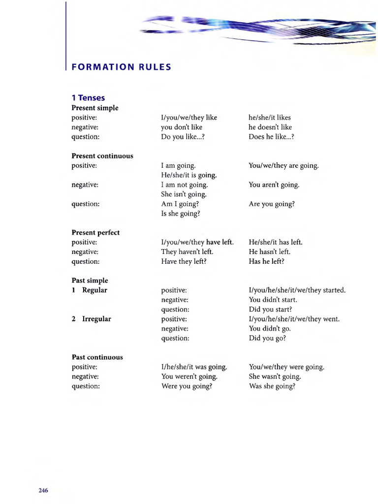 Elementary Grammar Practice Guide | PDF | Grammar | Linguistic Typology