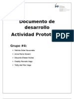 Desarrollo Actividad Prototipica