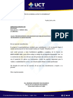 Formato Carta de Presentación