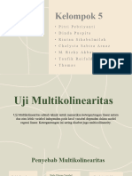 Uji - Multikolinearitas (1) - Kel 5