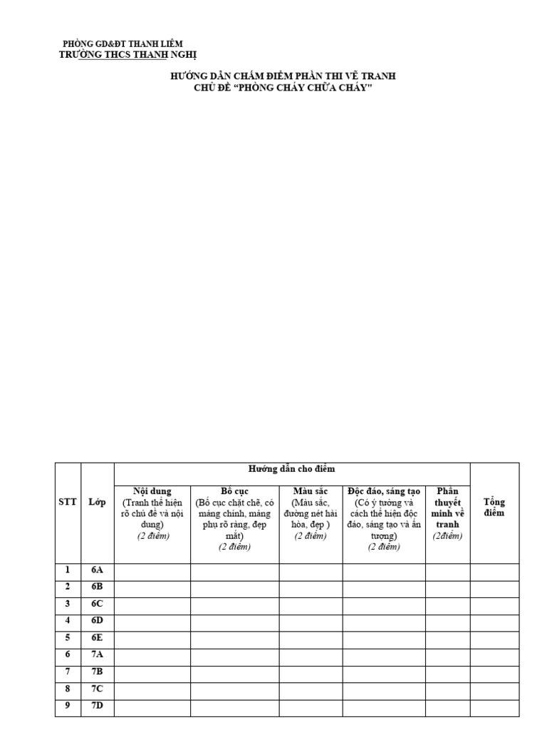 Huong dan cham diem thi ve tranh pdf