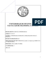 Antropología Sistemática I - Organización Social y Política (Pita)