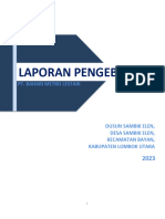 Laporan Pengeboran Desa Sambik Elen (Tambak) Fiks