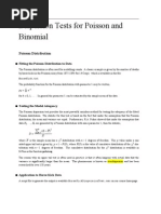 Dispersion Tests