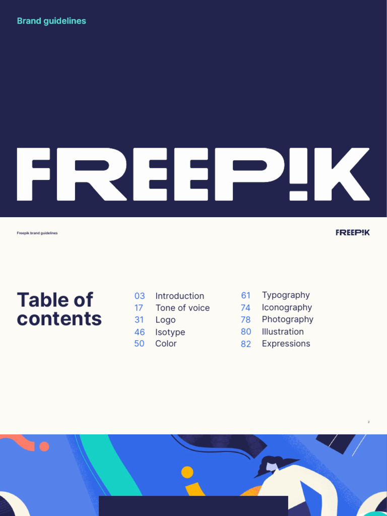 Freepik BrandBook 18092023 | PDF | Brand | Logos