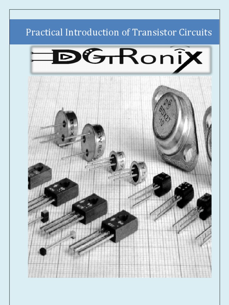 Transistor Circuits PDF Bipolar Junction Transistor Transistor