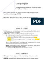 4 - Configuring LDP