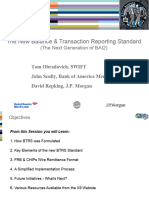 Windy City 2013 The New Balance and Transaction Reporting Standard BTRS
