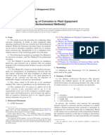 Online Monitoring of Corrosion in Plant Equipment (Electrical and Electrochemical Methods)